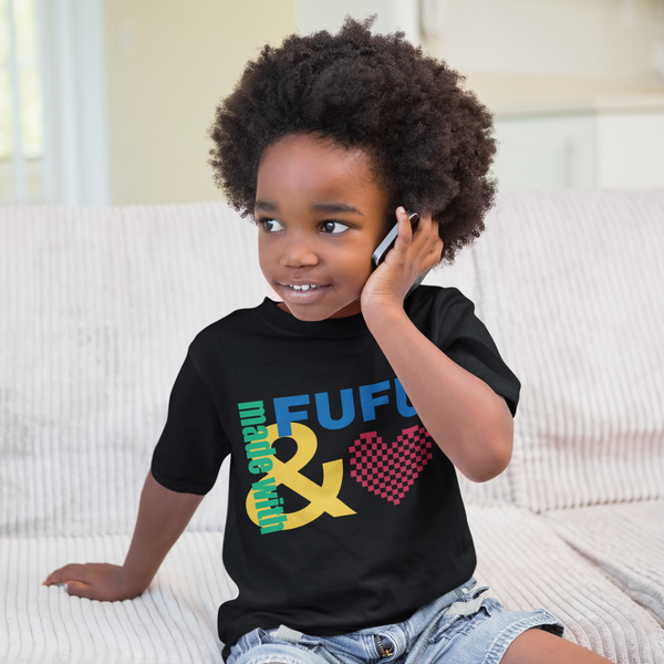 MADE WITH FUFU & LUV KIDS TEE